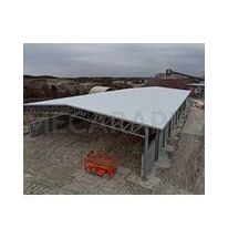 Bâtiment et entrepôt modulaire diaphane | Série MECARAPID 