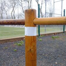 Collier rétro sur feuillard Blanc 100mm (Lot de 20) | 1-03-4-005d