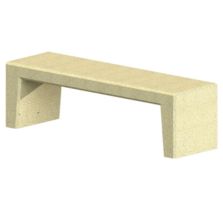 Banquette de ville en béton Rhéa