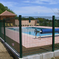 Clôture pour piscine en fil d'acier | Clorive