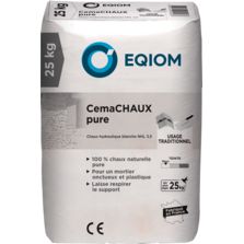 Chaux hydraulique pour rénovation de bâti ancien | CemaChAUX pure