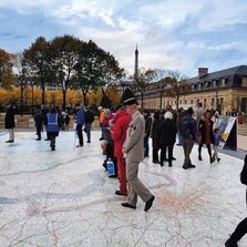 Dalle PVC avec pictogramme de sécurité | TRAFICFLOOR Visiofloor