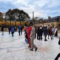 Dalle PVC avec pictogramme de sécurité | TRAFICFLOOR Visiofloor