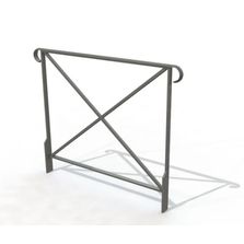 Barrière de ville Dune - Main courante demi rond