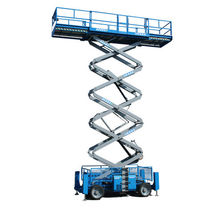 Plateforme élévatrice jusqu'à 18 m de hauteur | Plateformes élévatrices ciseaux diesel