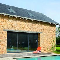 Coulissant 2 ou 3 rails à galandage en aluminium | ALU