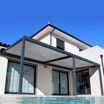Pergola toile coulissante rétractable | Ambiance