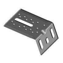 Equerre de façade en acier galvanisé à chaud premier choix | CLR 