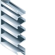 Grille de ventilation avec lames en aluminium | A4080