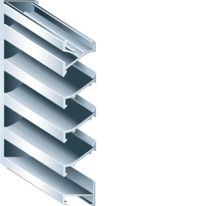 Grille de ventilation avec lames en aluminium | A4080