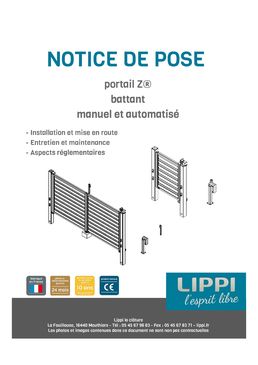 Portails et portillons battants pour des agencements extérieurs | Portail battant Z