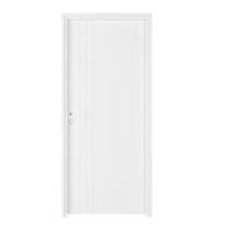 Bloc-porte thermique Fin de chantier | Line laqué blanc