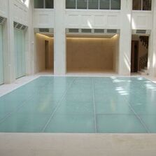 Plancher vitré coupe-feu en acier | ACIERFLAM 