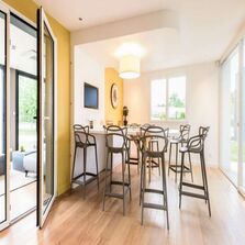 Fenêtre avec un ouvrant caché en aluminium  | HP FERMETURES & MENUISERIES