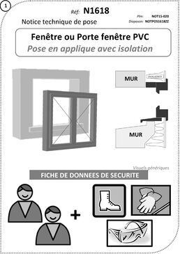 Fenêtre PVC oscillo-battante à isolation renforcée | Pria 2 vantaux