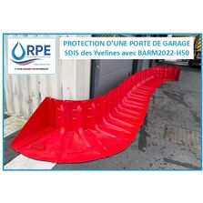 Mise en situation du Barrage anti-inondation rigide et mobile BARM2022