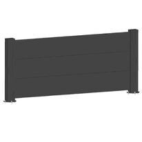 Clôture en aluminium de la série ECO | CADET 