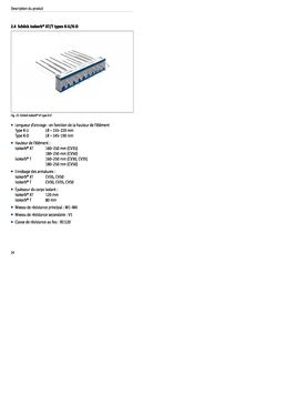 Rupteur de pont thermique pour balcons en porte à-faux décalés vers le bas en ITE | Isokorb K-O