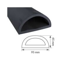 BUTÉE LINEAIRE EN 1/2 ROND L.2500 mm | WATTELEZ 