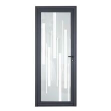 Porte d'entrée Adenora Aluminium | Vitrage Grammi