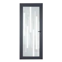 Porte d'entrée Adenora Aluminium | Vitrage Grammi