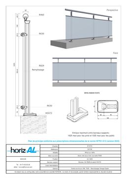 Garde-corps aluminium ATHYS 