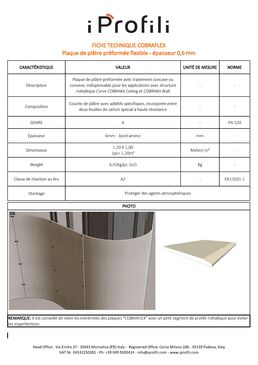 Plaques flexibles concaves et convexes pour le placoplâtre | CobraFlex