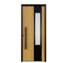 Porte d'entrée Anne Charlotte Chêne Vitrée Sur Mesure | LAPEYRE SERVICES