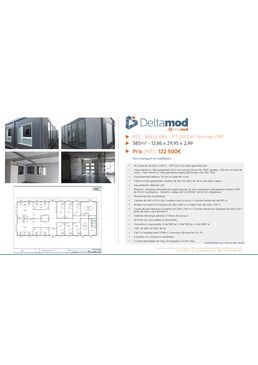 Ensemble modulaire d'occasion 866 à 885 - 385 m² | OCCAMOD