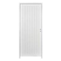 Bloc-porte VERTICALE *** Laqué Blanc - Huisserie 90 | LAPEYRE SERVICES