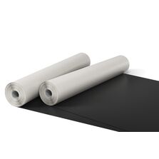 Lé pour toiture et façade, ignifuge et ouvert à la diffusion, noir