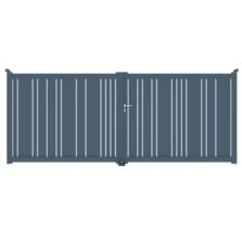 Portail battant aluminium sur-mesure | Valerian 