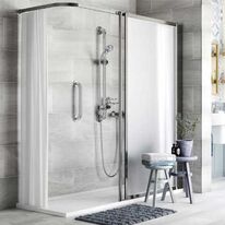 Paroi de douche avec finition goutte d’eau ou transparente | Access