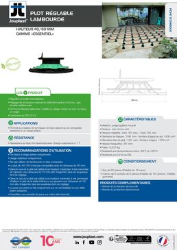 Plots standards ESSENTIEL pour lambourdes