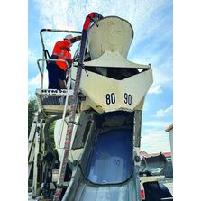 Canne à chape avec tuyau léger pour réduction de la pénibilité | Canne à Chape