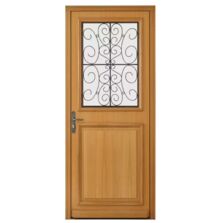 Porte d'entrée Anne Sophie bois exotique | LAPEYRE SERVICES