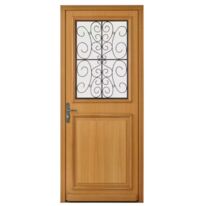 Porte d'entrée Anne Sophie bois exotique | LAPEYRE SERVICES