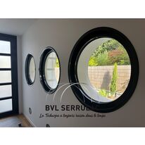 Fenêtres rondes en aluminium thermolaqué | Œil de bœuf