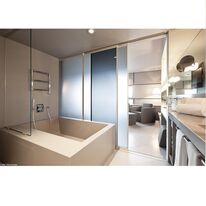 Verre pour cabine de douche | Gamme AGC Luxclear, Planibel, Matelux et Imagin