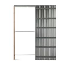 Cloison métal pour porte coulissante | Platinium Meastro