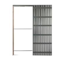 Cloison métal pour porte coulissante | Platinium Meastro