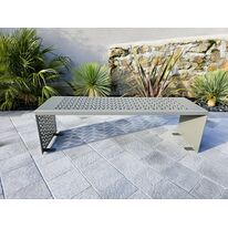 Banc méridienne en acier | Wellington 