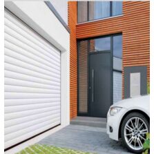 Porte de garage enroulable aluminium | EASYPOZ motorisée isolée