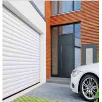 Porte de garage enroulable aluminium | EASYPOZ motorisée isolée