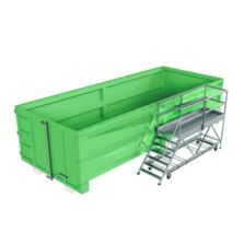 Quai à déchets / Quai de bâchage mobile | CMT GROUP