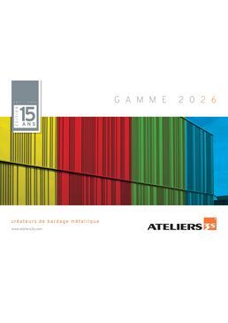 Ateliers 3S - Catalogue - Gamme 2026