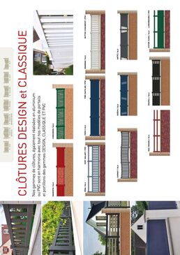 Clôture en aluminium de la série classique | IENA 