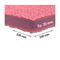 ADEKWAT E.20mm 100mmx100mm VIOLET/ ROSE | WATTELEZ 