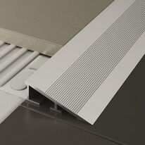 Profilé de transition pour sols de différents niveaux | CERFIX PRONIVEL PB en aluminium, inox ou laiton
