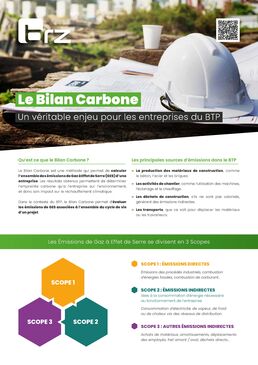 Plaquette Bilan Carbone